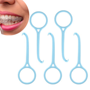 5x Orthodontische Aligner Remover - Haakje | Beugel - Blauw